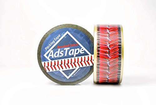 New Baseball Stitches Design Cellophane Adhesive Tape Funny Home Decor