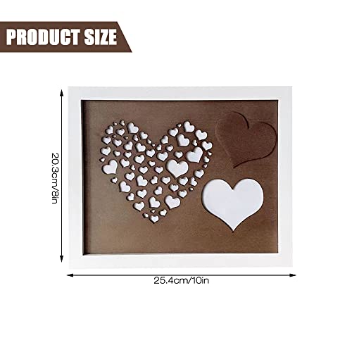 Swetup Geldgeschenke zur Hochzeit, Personalisiertes Hochzeit Bilderrahmen Geldgeschenk, Geldgeschenk im Bilderrahmen Hochzeit, geldgeschenk Hochzeit, Hochzeitsgeschenke für Brautpaar – Bild 3