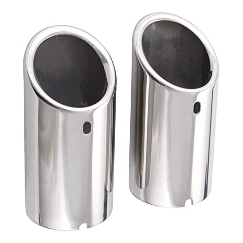 Puntas de tubo de escape de acero inoxidable para VW Golf Mk7 y Jetta 6