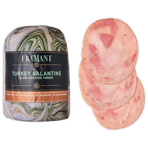 FraMani Turkey Galantine, 12 pounds, Nitrate and Nitrite Free, Keto Friendly Cover