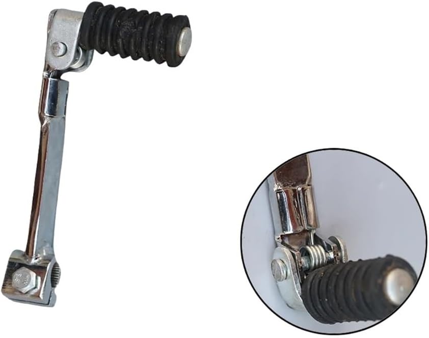 Motorcycle Kick Starter Motorcycle Parts Metal Kick Starter Lever Pedal Crank for 50cc-160cc Pit Dirt Bike ATV Quad Motocross Accessories