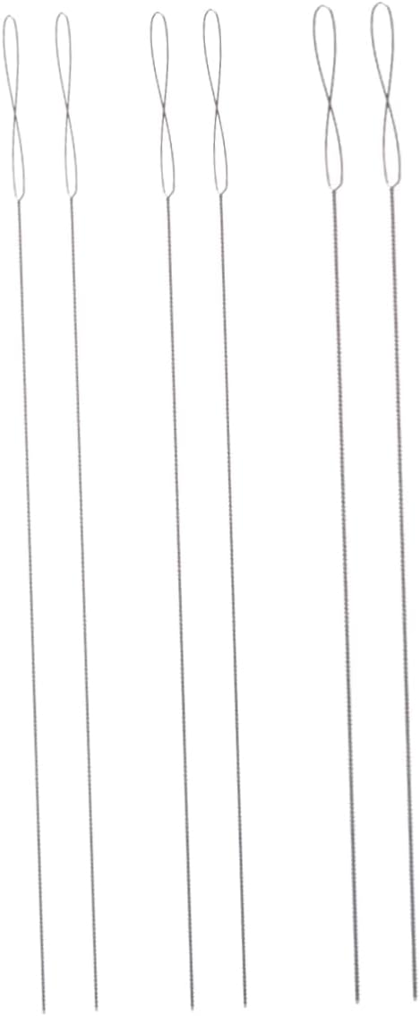 KONTONTY 3sets Crafting Essential Beading Needles All-Purpose Sewing Needles Best for DIY Jewelry Embroidery and Arts Crafts 6pcs*3