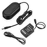 Powerextra DMW-BLF19 Dummy Battery DMW-DCC12 DC Coupler DMW-AC8 AC Power Supply Adapter Replace for...