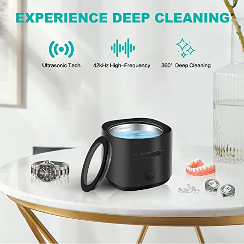 Debatlog DL-280 Ultrasonic Retainer Cleaner Denture Cleaning: 42Khz Portable Sonic Dental Clean Pod thumb #2