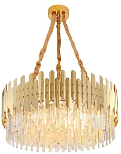 Lustre en cristal moderne pour table de billard et grand salon