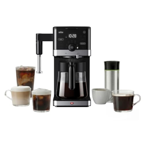 Braun OptiBrew Pro 12- Cup Pod Free Drip Coffee Maker
