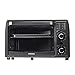 Oceano horno eléctrico multifuncional, minihorno para freír y hornear, máquina para el hogar, fabricante de Pizza, fruta, barbacoa, tostadora, 13L (Negro)