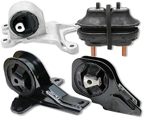 K1709 Fits 1997-2001 Chevrolet Malibu 2.4L 3.1L Motor & Trans Mount Set 4pcs : A2876, A2874, A5223, A5261