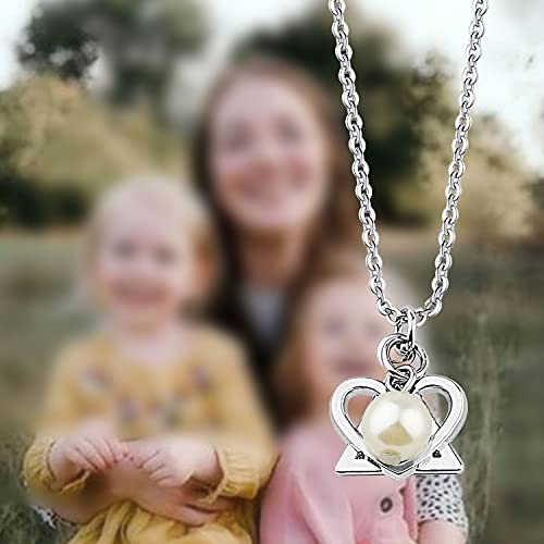 Aktap Adoption Necklace Adoption Symbol Pendant Pear Necklace Adoption Jewelry Gift For Stepdaughter (Adoption Necklace) #TOP5