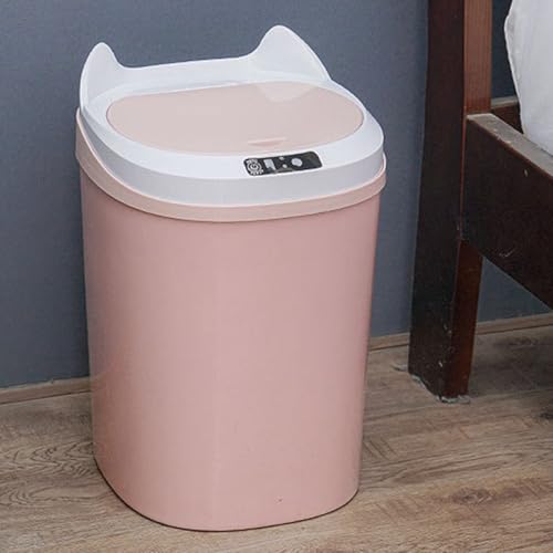 Bote de basura inteligente 17l recargable con sensor y tapa miniatura 5
