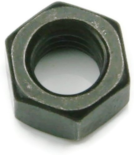 18-8 Stainless Steel Black Oxide Finish Hex Nuts - 1/4-20 (7/16 Flats x 7/32 Thick) - Qty 100