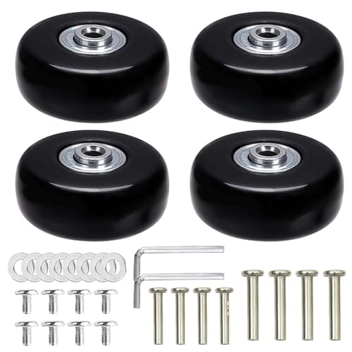 Streeherjjkea1 4 Piezas 50mm Ruedas Maletas Repuesto,Negras Ruedas Para Maletas De Viaje,Ruedas De Recambio Para Maletas Adecuado,Ruedas Repuestos Para Maletas Negro Streeherjjkea1 4 Piezas 50mm Ruedas Maletas Repuesto,Negras Ruedas Para Maletas De Viaje,Ruedas De Recambio Para Maletas Adecuado,Ruedas Repuestos Para Maletas Negro