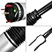 Front Left Air Shock Absorber Compatible with 2011-2015 Jeep Grand Cherokee WK2 / SRT / SRT8 / Laredo/Limited/Overland/Summit Car Air Strut,68231883AA 68059905AB(Front Left Air Shock)