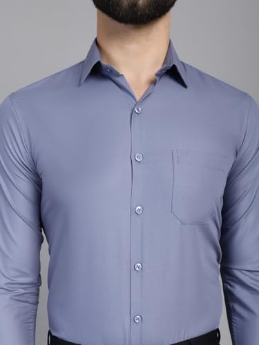 Image of Indian Needle Men's Solid Regular Fit Shirt