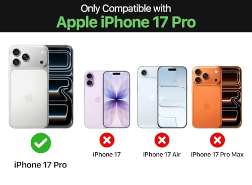 Image of WOW IMAGINE Transparent Back Cover Case for iPhone 17 Pro | Raised Bumps for Full Device & Camera Protection Shockproof TPU Silicone Back Case Mobile Cover - Transparent