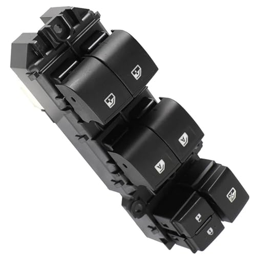 Interrupteur 84820-0E020 de lève-vitre en ABS noir à boutons fluides et réactifs