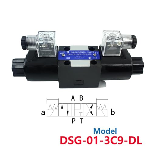 Distributeur hydraulique D1SG-02-3C60 DC24V à commande par solénoïde - 3