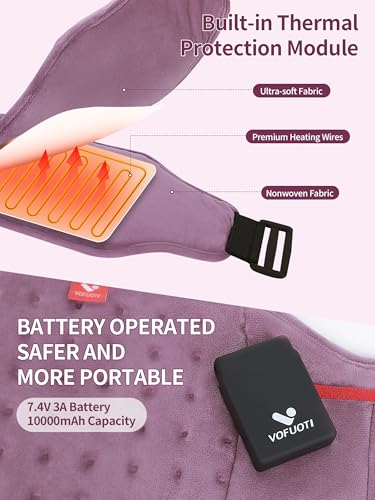 Vofuoti Portable Cordless Heated Pad