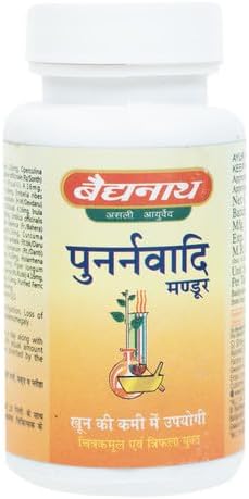 Baidyanath Punarnawadi Mandoor, 40 Tablets