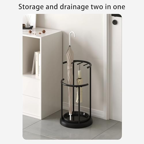 Large Capacity Metal Umbrella Stand – Modern Design for Commercial Use, Ideal for Entryway and Umbrella Storage