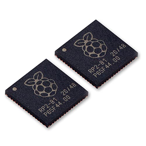 2X RP2040 Microprocesador M0+, 2 Core hasta 133MHz, 264k SRAM, Original para Raspberry Pi Pico. Especificaciones, Diagrama y Detalle de pinaje en Las Fotos Cover