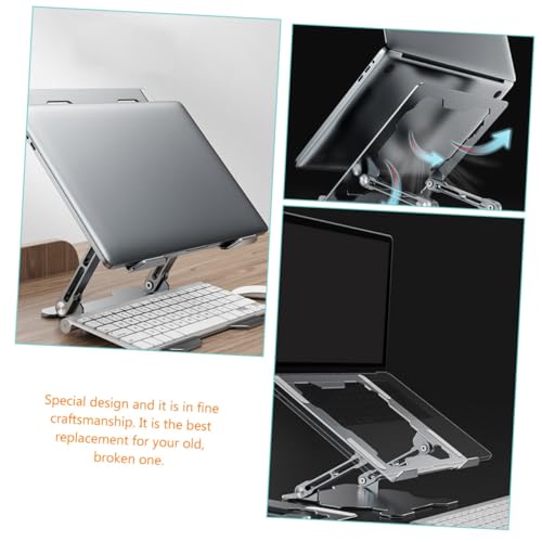 Soporte ajustable para laptop de aleación de aluminio miniatura 7