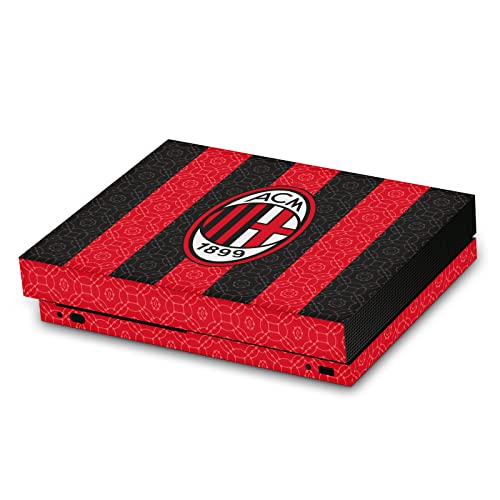 Autocollant Xbox One X AC Milan anti-rayures pour protéger la console de jeu sans surchauffe