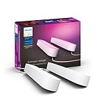 Philips Hue – Philips Hue Play Lightbar, Ambientebeleuchtung, Weiß, 2er Pa