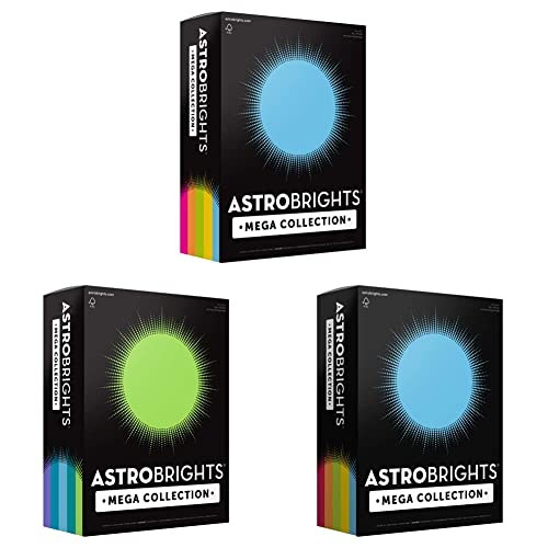 Astrobrights Mega Collection, Colored Paper & Astrobrights Mega Collection, Colored Paper & Astrobrights Mega Collection, Colored Paper #TOP8