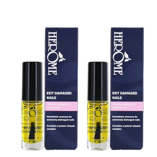 Soin SOS Ongles Abîmés Herome : votre routine Exit Damaged Nails pour ongles forts