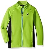 Light-weight polyester sweater knit bonded to anti-pill fleece