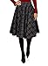 Produktbild oodji Ultra Damen Midi-Rock mit Netz-Futter, Schwarz, DE 40 / EU 42 / L