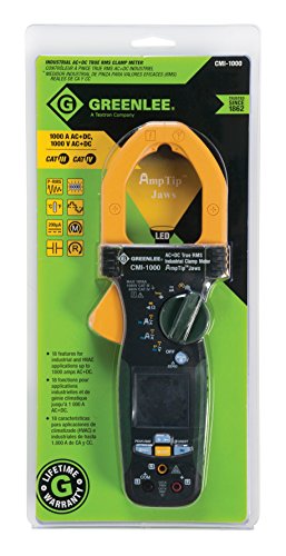 Greenlee - Clampmeter, Ac/Dc (Cmi-1000), Elec Test Instruments (CMI-1000), 1000 AMP