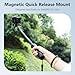 AMAZEAR Magnetic Quick-Release Adapter Mount for Insta360 GO Ultra Accessories, Insta 360 GO Ultra Aluminum Base Metal Bracket with 1/4