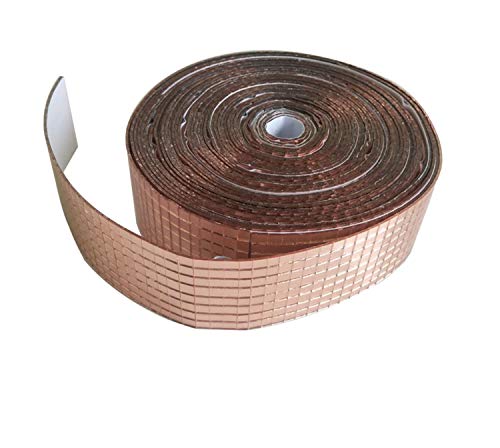 Mosaïque en verre rose clair 1.0M pour décorer facilement vos objets DIY