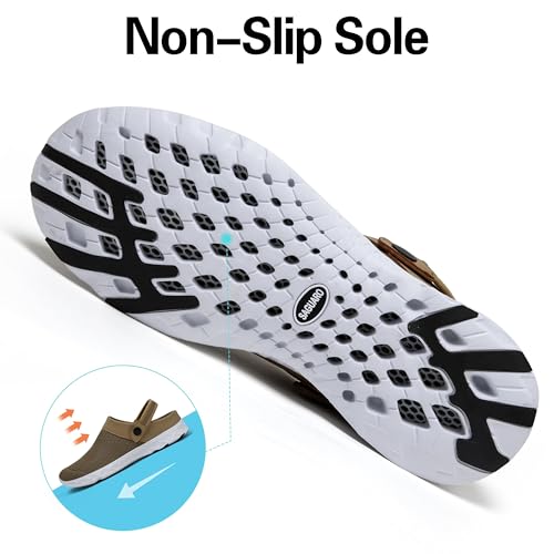 Zuecos de verano unisex respirables y ligeros con puntera cerrada 6
