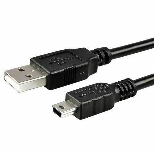 USB 2.0 Cable, A-Male to Mini-B Cord, 16 Feet (5 Meters) Black Compatible with Go-Pro Hero 3+, PS3 Controller, Digital Camera - Image 3