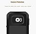 Galaxy s7 Edge case,Feitenn Shockproof Heavy Duty Extreme Hybrid Armor case Aluminum Metal Bumper Soft Rubber Military Hard Case for S7 Edge (Black)