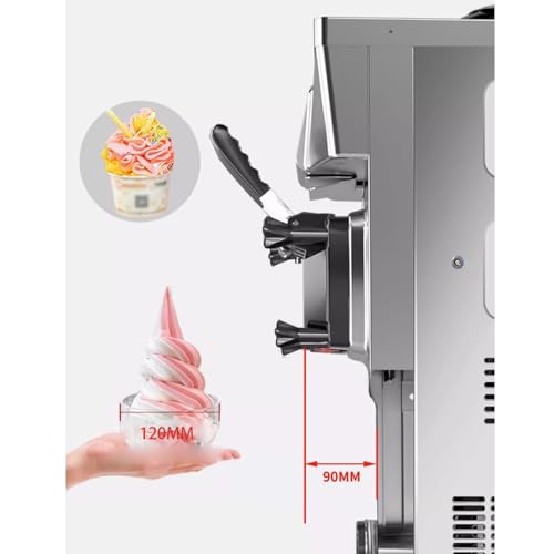 Eismaschine Eismaschine Kommerzielle vollautomatische Eismaschine Milchteeladen Eismaschine Stall Sweet Cone Machine Speiseeisbereiter – Bild 6