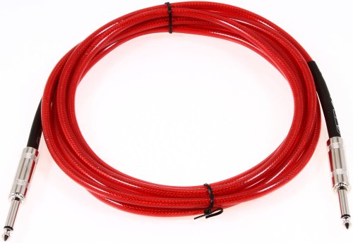 Fender California 10 Feet Instrument Cable - Red #TOP14