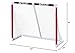 Mylec PVC Junior Hockey Folding Goal for Indoor + Outdoor (54 x 44 Inches), Lightweight & Portable, Sleeve Netting System (Red, 15 Pounds)