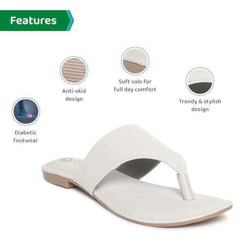Image of ORTHO JOY Fancy doctor Sandals|| Stylish slippers for women