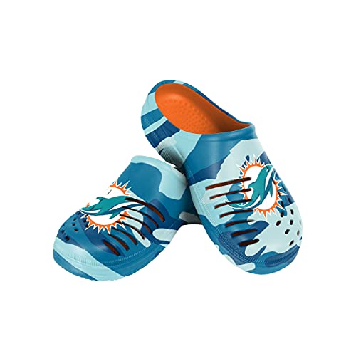 Image of FOCO Men's NFL Team Logo Garden Water Sandals Shoes Slipper Clogs