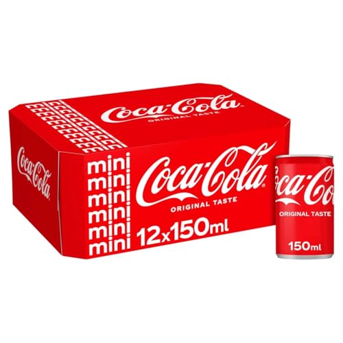 Coca-Cola Regular Soft Drink, 150 ml (Pack of 12)