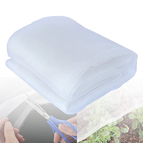 Aocay Filet de Protection Anti-Insectes en Maille Fine, Filet de Protection Jardin pour Plantes Légumes Fruit, Filet Anti Oiseaux Protéger Les Cultures des Dommages Cover