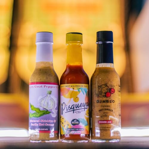 Hot Ones Season 22 Warmup Pack Lineup, Mild Flavor Hot Sauce Variety Pack Made With Natural Ingredients: Blistered Shishito & Garlic, Spicy Sweet Passion Fruit, Power Jab, Perfect For Superfans & Mini Wing Challenge, 5 fl oz Bottles (3-Pack) - Thumbnail 6