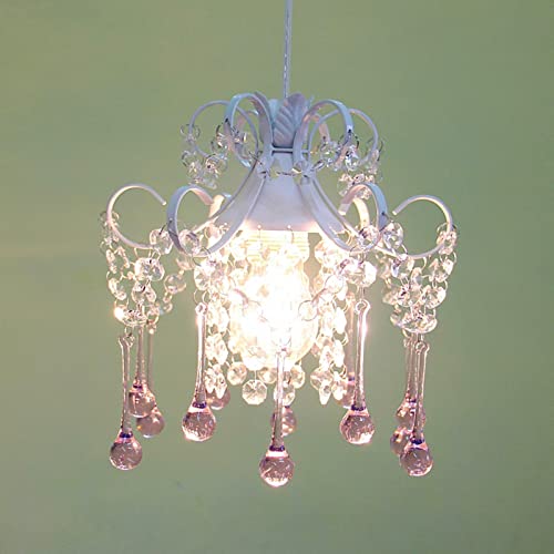 Plafonnier suspendu en cristal rose pour illuminer chaleureusement votre cuisine moderne