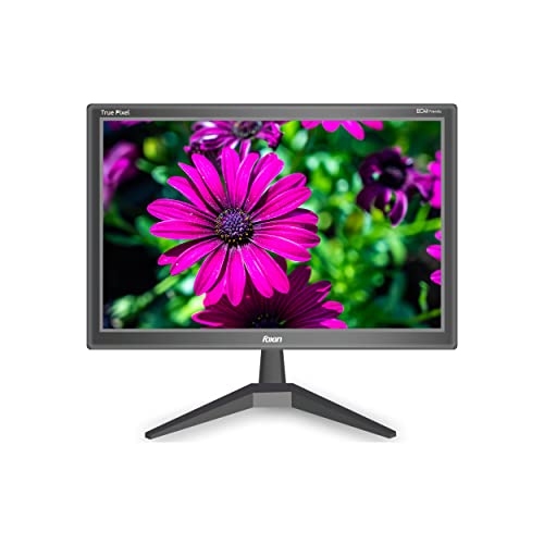 FOXIN FM 1950 Crystal 19 inch LED Full HD Resolution – HDMI + VGA Port, True Pixel & Eco Friendly BIS Approved LED Computer Monitor with Wall mounting Option | 365 Days Warranty