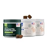 Wuffes Hip & Joint Supplement and Daily Probiotic Bundle for Large Dogs