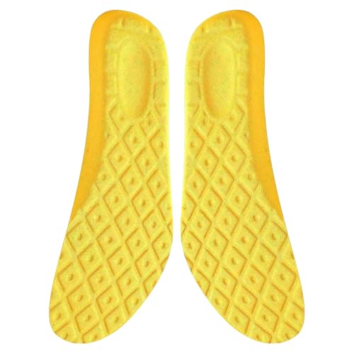 Plantillas transpirables para zapatos: cómodo reemplazo de inserción de EVA, plantillas antihumedad | Botas de senderismo Realizar Athletic Performance Support, Insoles Ergonomic Arch Support con